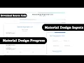 Material Design Inputs and Progress Bar CSS With Source Code