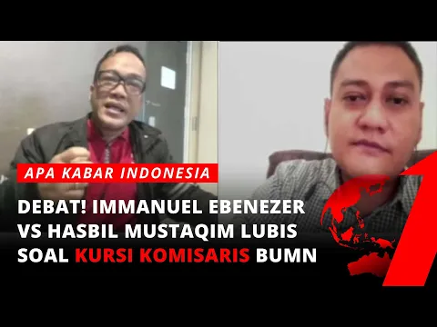 KERAS, Immanuel: BUMN Bangkrut karena Titipan Para Politisi Bukan Titipan Jokowi | AKIP tvOne