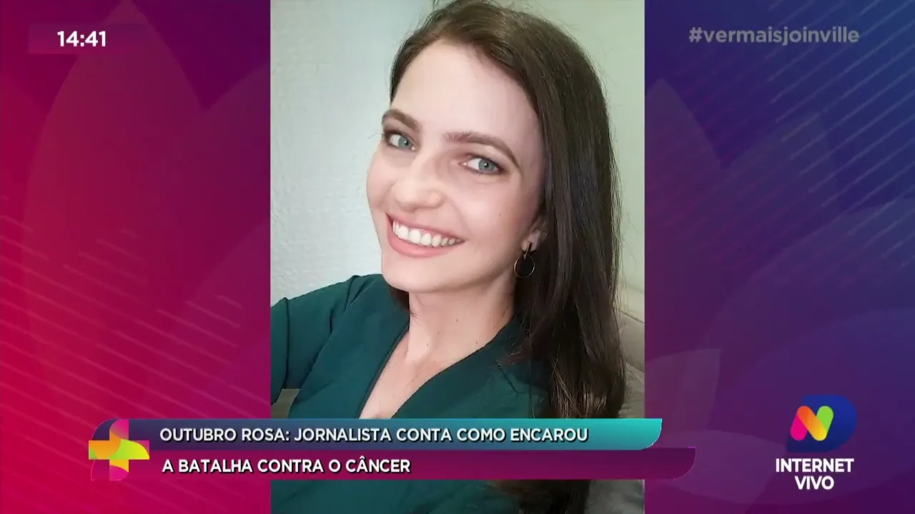 Outubro Rosa: Jornalista conta como encarou a batalha contra o câncer