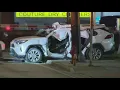 Freight train slams into SUV in Broward causing extensive damage