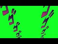 JOJO Menacing Text Green Screen