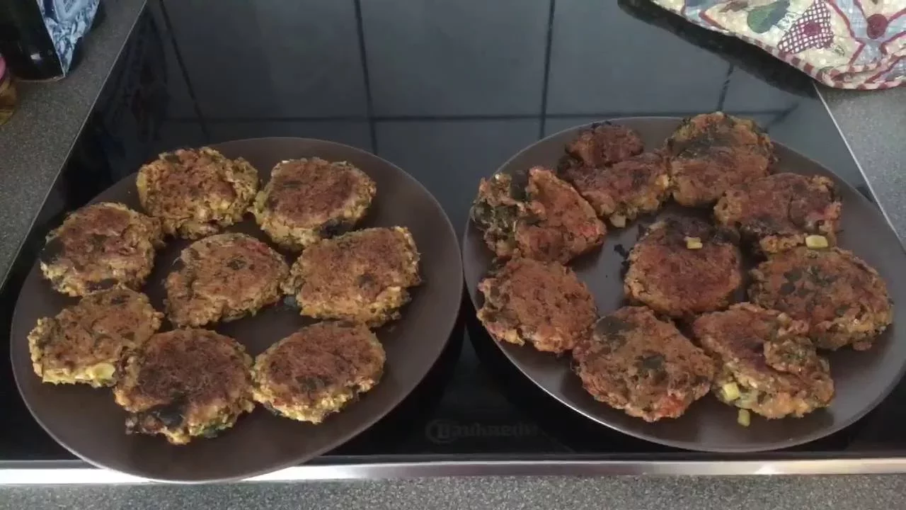 Pakora 4 channels challenge! The greek version, kolokithokeftedes and melitzanokeftedes