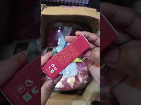 Unboxing purplle cosmatic 🫠...#unboxing #cosmetics # purplle #beauty