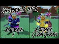 Roblox 1 To 1 000 000 - Under 2 Hours SHADOVIS RPG