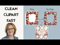 Clean Up Clipart in Canva Create Simple Mockups Step-by-Step