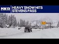 Heavy snow hits WA s Stevens Pass FOX 13 Seattle