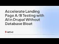 Preview AI-Generated Drupal Pages Instantly Without Creating a Node