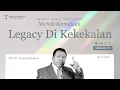 Download Lagu MERAIH KEMULIAAN (BAG 10) LEGACY DI KEKEKALAN | Pdt. Dr. Erastus Sabdono | 30 Nov 2021 | 18.30 WIB