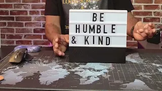 Gabba Goods Cinema Light Box with Bluetooth Speaker Unboxing