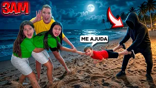🌊😱 NUNCA VÁ À PRAIA ÀS 3H DA MANHÃ! QUEM ERA ESSA PESSOA?! 👀🚨