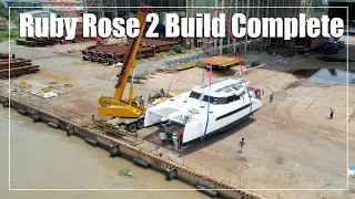 OUR VERY LAST CATAMARAN BUILD EPISODE!