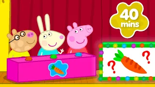 ¡Peppa Pig JUEGA al QUIZ de FRUTAS Y VERDURAS! 🍓🥕 | Nuevos Episodios Completos