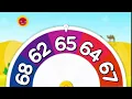13min Learn Numbers 1 to 100 - Fun Number Reading Game 1 to 100 with Spinning Wheel