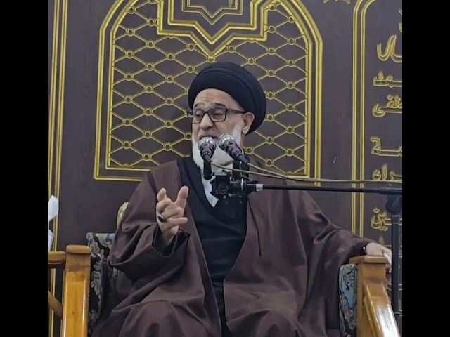 ⁣قوله تعالى -( فلا وربك لايؤمنون ) - سيد حامد السبتي