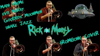 music of rick and morty trombone cover 