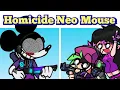 Lagu Friday Night Funkin' VS Hom$cide Neo Mouse v0.4.2 | VS HM Official Alt Mod (FNF Mod/Relapse Mouse)