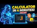 Build a Calculator Using HTML CSS JavaScript with ChatGPT Beginner Web Development Project