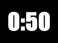 50 SECOND TIMER LOUD ALARM