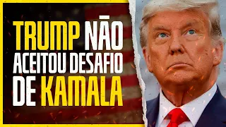 Trump nega desafio de debater com Kamala: "tarde demais" • O sindicato que pode virar o jogo