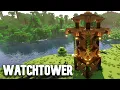 Minecraft Watch Tower Build Tutorial