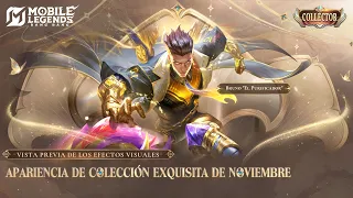 Colección Exquisita de Noviembre | Bruno "El Purificador" | Mobile Legends: Bang Bang
