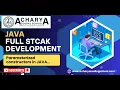 Parameterized Constructor in java I For beginners I By ACHARYA CODING SCHOOL