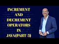 INCREMENT AND DECREMENT OPERATOR PART - 3 logicbits8506