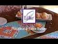 Quilt As You Go Table Runner and Placemat Kit