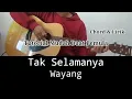 Lagu Tak Selamanya - Wayang - Tutorial Mudah Chord dan Lirik - Kunci gitar ( cover)