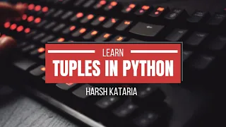 Tuples Important Concepts Python