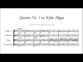 Franz Schubert - String Quartet No.3, D 36 (with score)