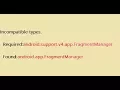 Required import android support v4 app Fragment in Android Studio