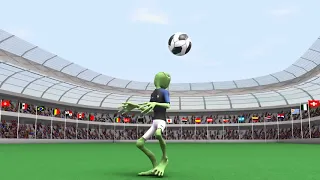 EL CHOMBO DAME TU COSITA ALLEZ LES BLEUS FRANCE ALIEN POPOY FIFA WORLDCUP RUSSIA 2018 