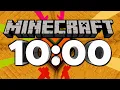10 Minute Timer MINECRAFT DROPPER