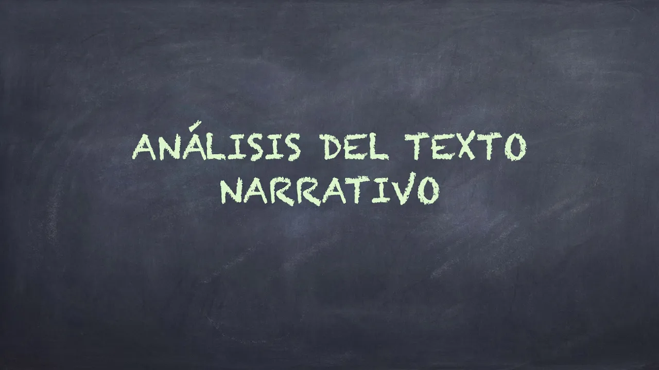 ELEMENTOS DEL ANÁLISIS NARRATIVO