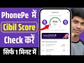 Lagu Phonepe Cibil Score Check | Cibil Score Phonepe | How to Check Cibil in Phonepe | 2026
