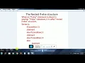 Nested if else statment C Lecture in Pashto