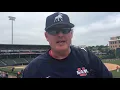 Samford head coach Casey Dunn post-game interview vs Western Carolina 2019 SoCon Tournament