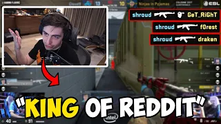 When SHROUD used to be CS GO s King of Reddit
