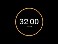 32 Minute Countdown Timer with Alarm iPhone Timer Style