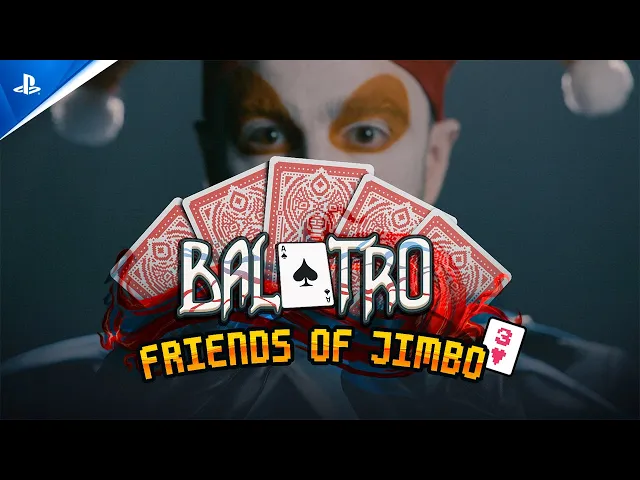 Balatro - Friends of Jimbo (Pack 3) Reveal Trailer | PS5 & PS4 Games