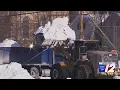 Cleanup continues in Woonsocket as schools remain closed after snowstorm