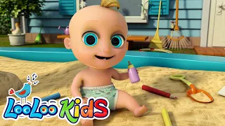 one two buckle my shoe looloo kids nursery rhymes fun and educational time for kids 