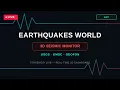 GLOBAL EART UAKE LIVE Real-Time 3D Seismic Monitor USGS EMSC