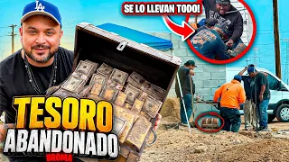 ENTERRÉ UN TESORO Y LO ENCONTRARON UNOS ALBAÑILES (BROMA)