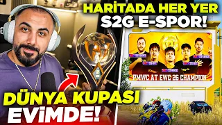 GERİ DÖNDÜM! DÜNYA KUPASINI EVE GETİRDİM!! 😱 ERANGELDE HER YER S2G! - PUBG Mobile