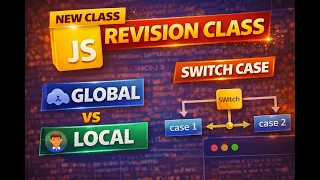 Global vs Local Variables in JavaScript Functions Switch Case