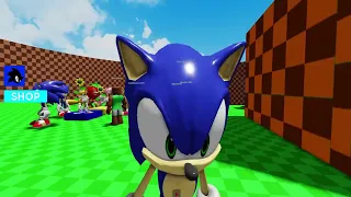 Sonic Funny Roblox Minigames