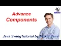Java Swing Tutorial Advance Components