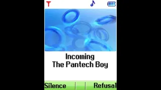 Simulator Recreation Pantech PG-3500 - incomming call